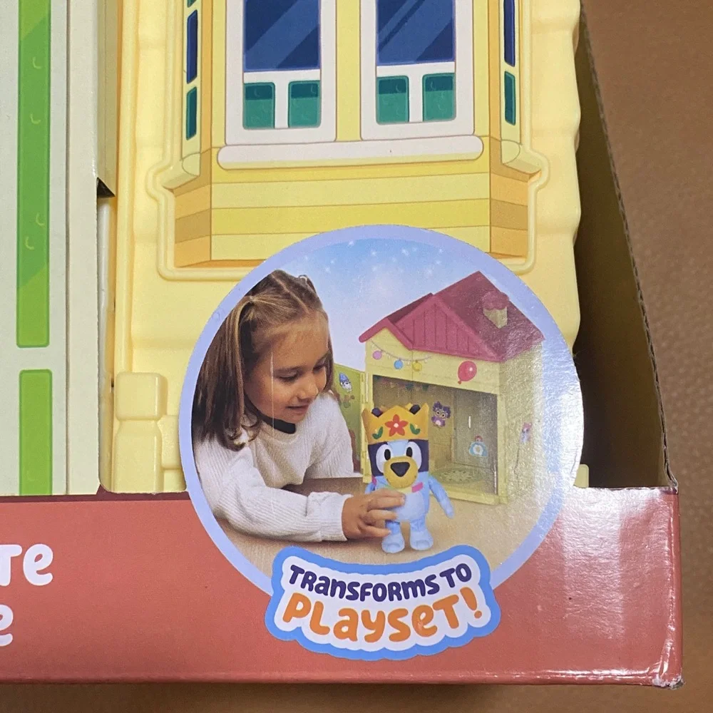 Bluey’s‎ Playdate Plush Surprise Decorate Bluey’s home NWT in original box